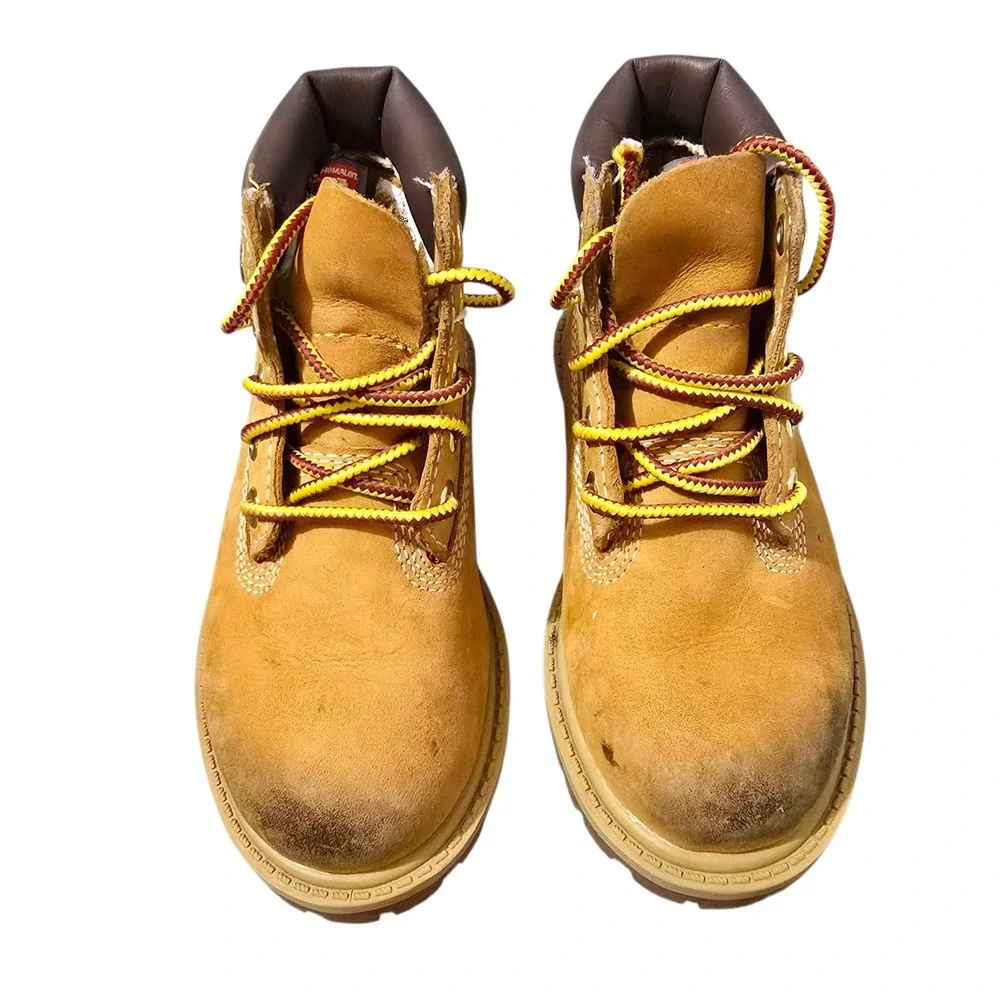 Timberland Toddler 6 Inch Premium Waterproof Boot Wheat Nubuck 12809 Size 8 US
